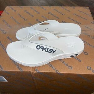 Oakley White Sandals